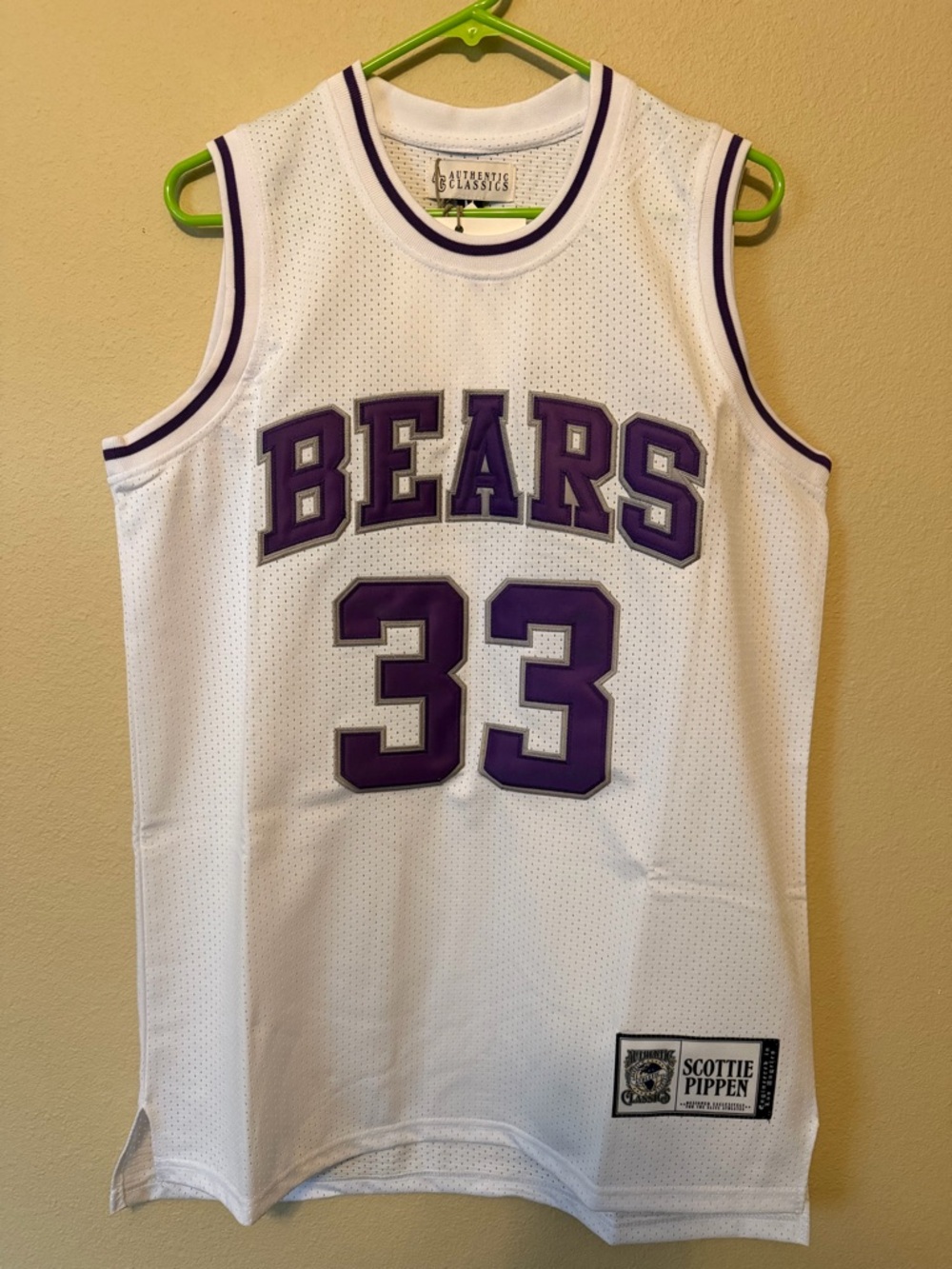 🏀 Scottie Pippen #33 Central Arkansas Bears Jersey – NWT – Size M